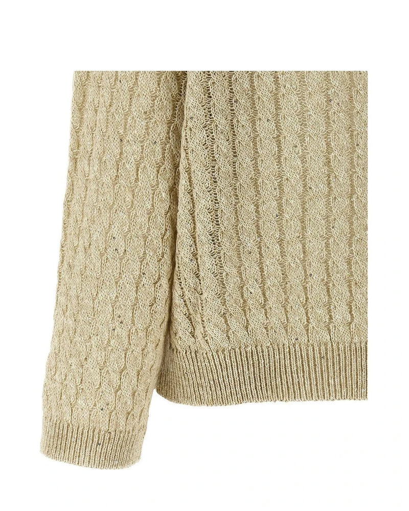 Brunello Cucinelli Sweater in beige — view 4