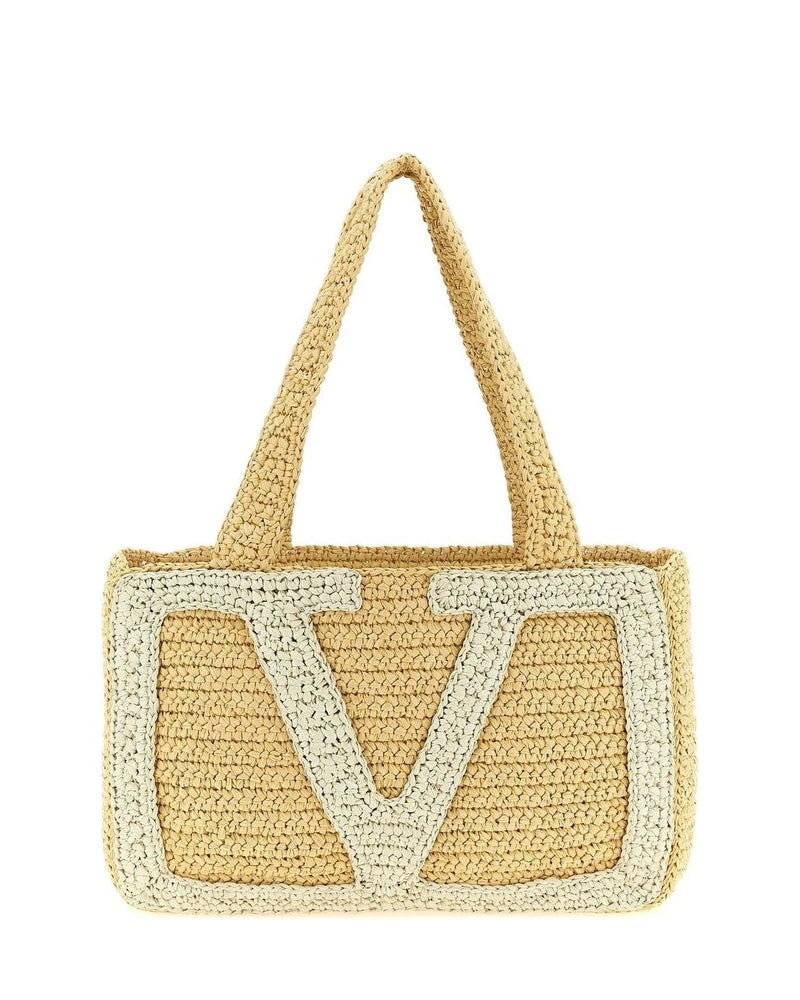 Valentino Garavani Tote Bag in white, Viscose
