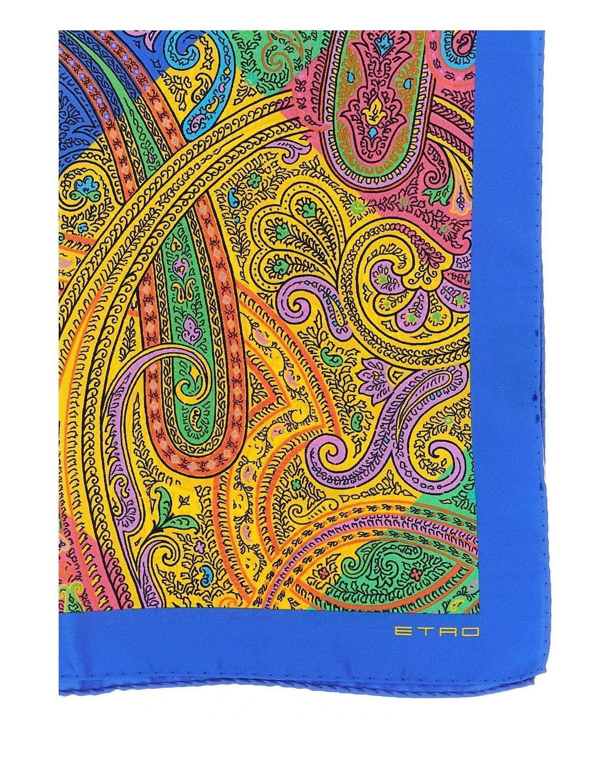 Etro Multicolor Silk Scarf 