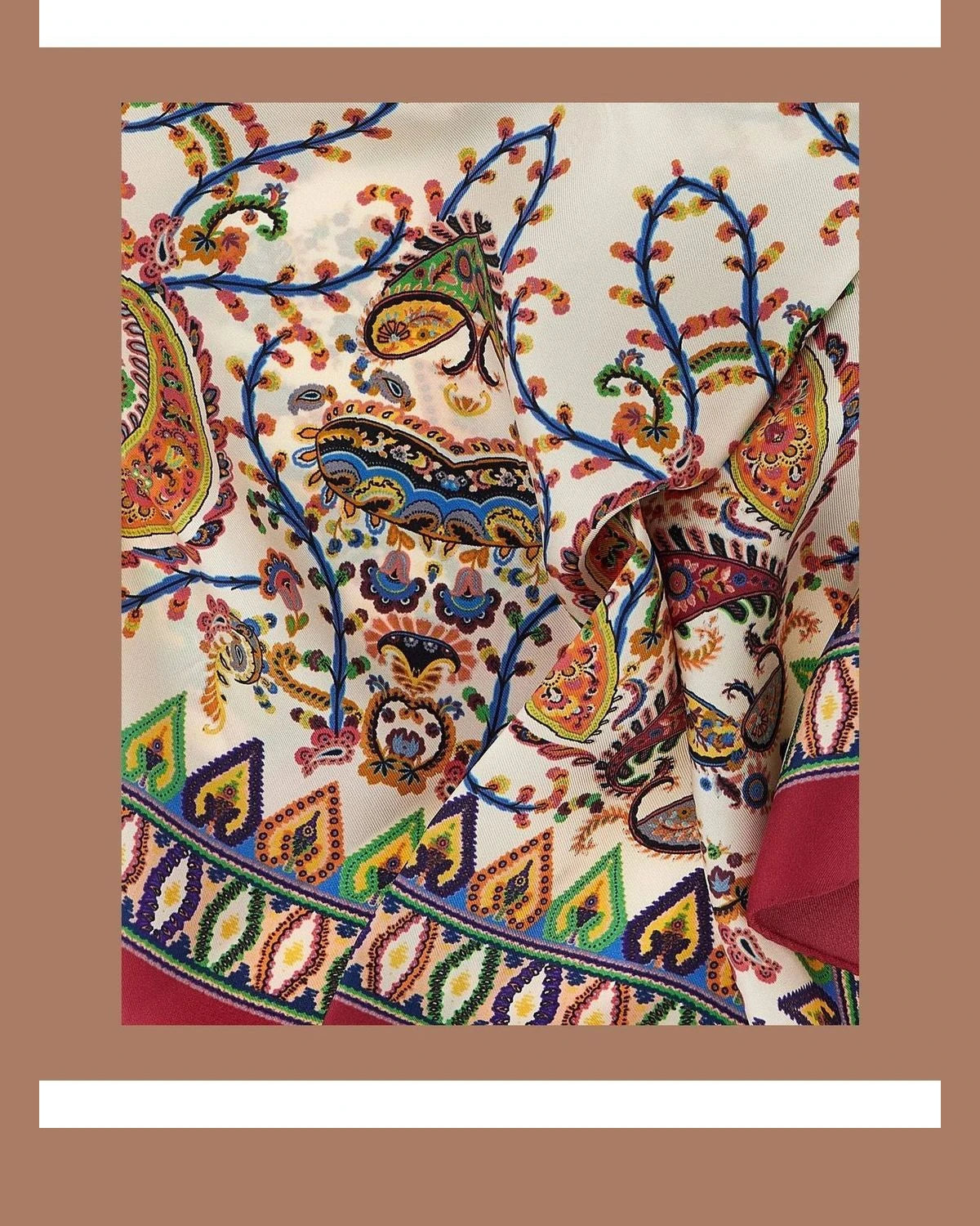 Etro Scarves & Shawl in multicolor, Silk — view 3
