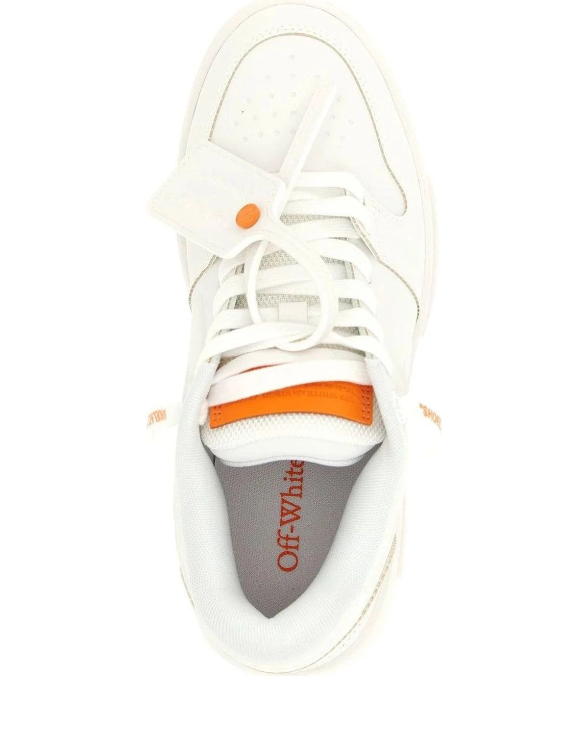 Off-White Sneakers in orange — view 5