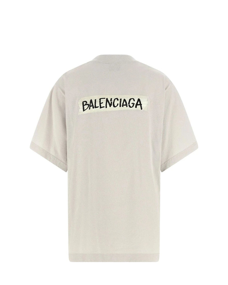 Balenciaga T-Shirt in gray, Cotton — view 2