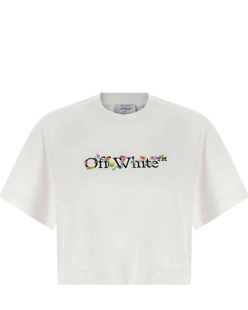Off-White T-Shirt in white