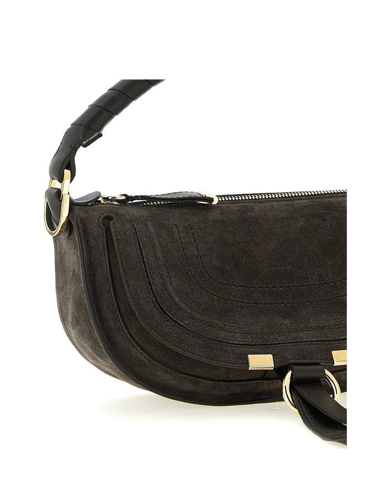 Chloé Shoulder Bag in brown, Calfskin Leather — view 3