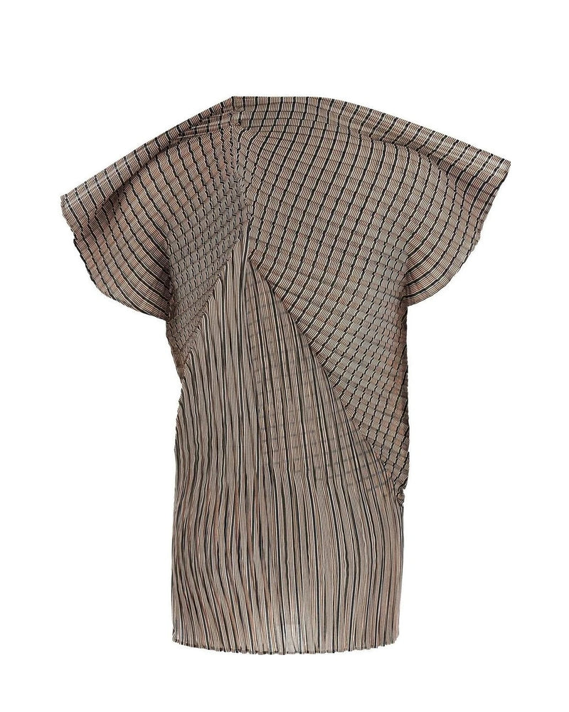 Issey Miyake Blouse in brown — view 2