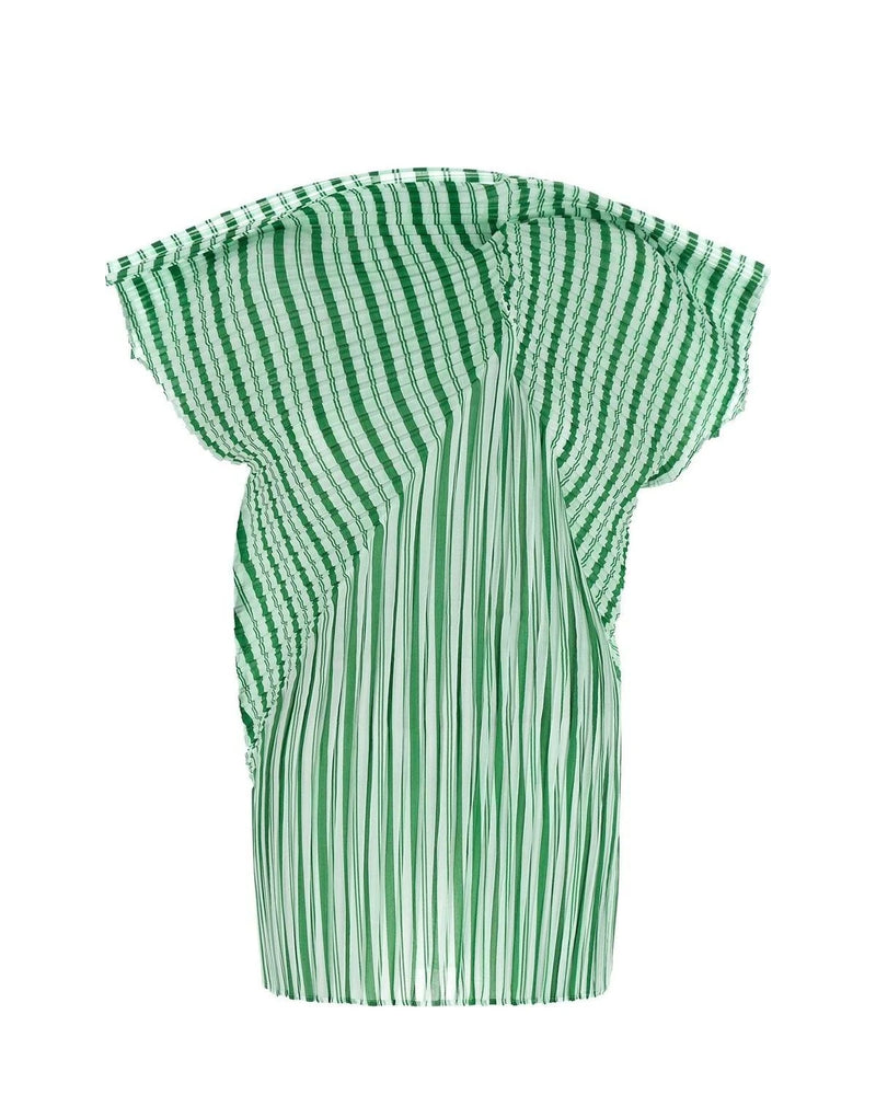 Issey Miyake Blouse in green, Polyester