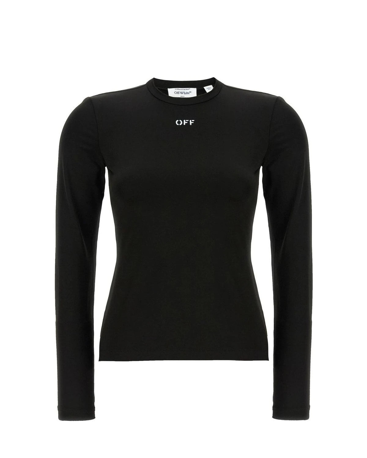 Off-White Sweater in black, Acetate
