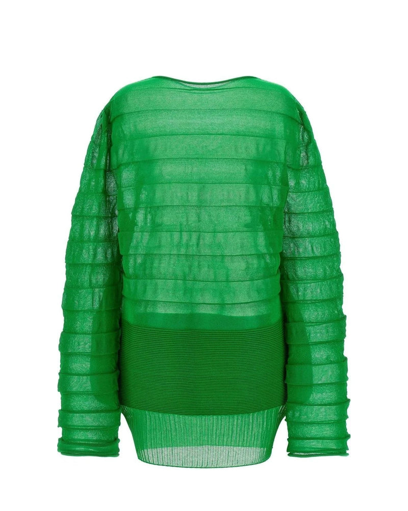 Issey Miyake Sweater in green — view 2