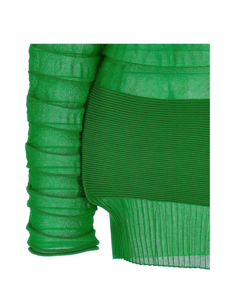 Issey Miyake Sweater in green — view 4