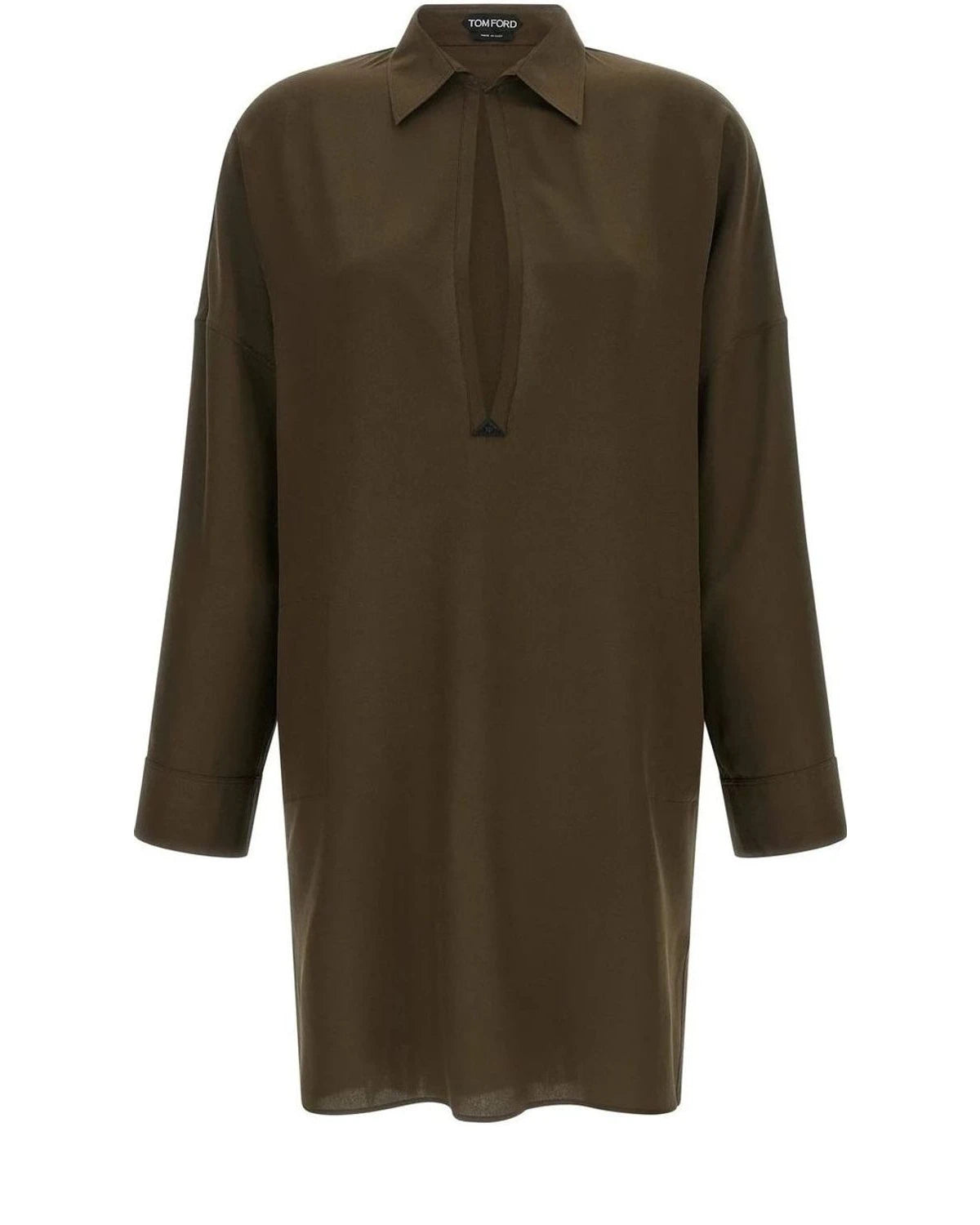 Tom Ford Dresse in brown, Silk
