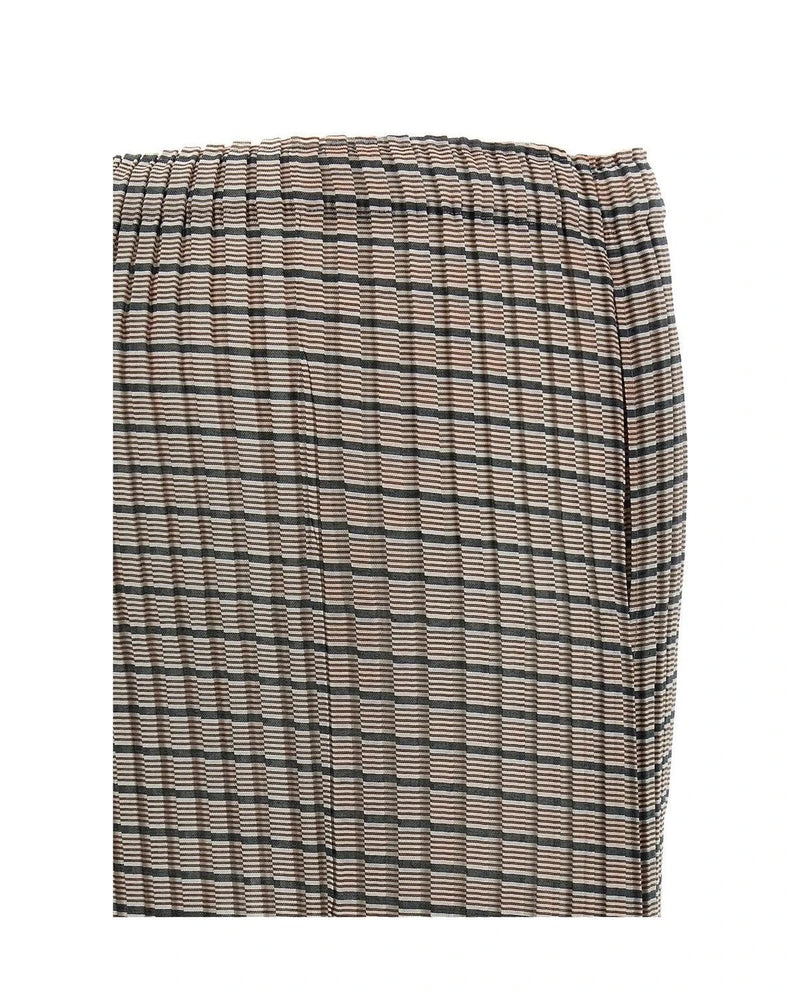 Issey Miyake Skirt in brown, Polyester — view 4