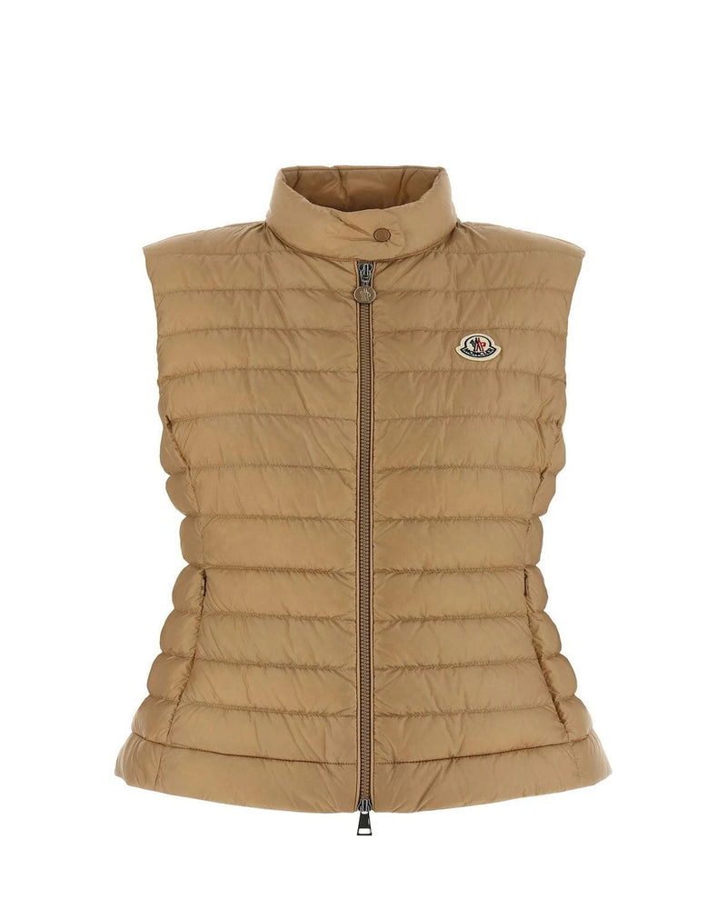 Moncler Vest in beige, Polyamide