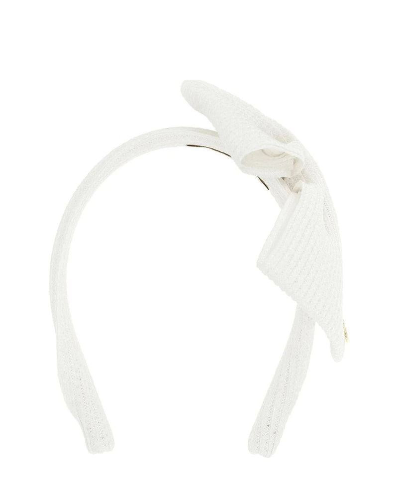 Maison Michel Headband in white — view 4