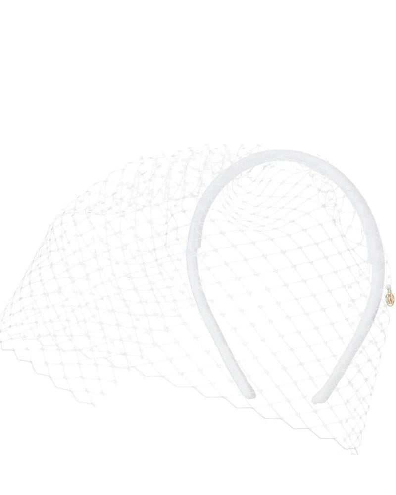 Maison Michel Headband in white