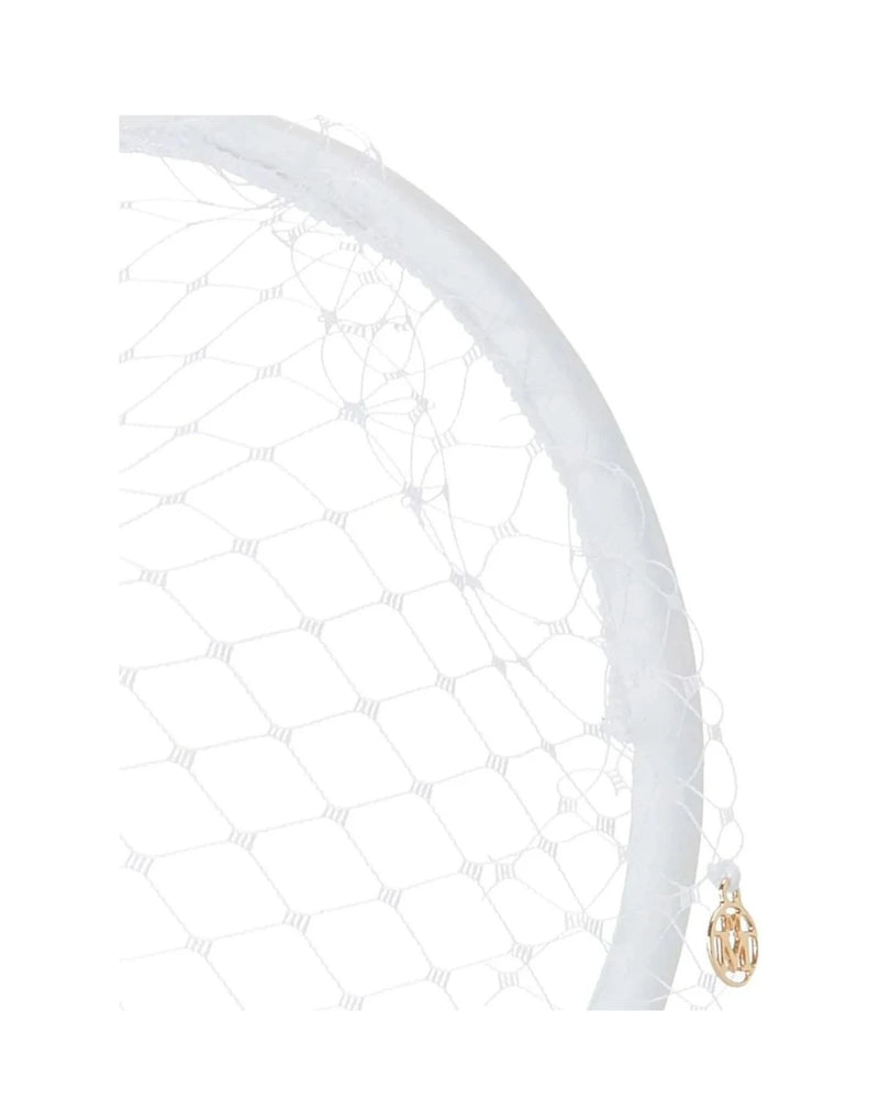 Maison Michel Headband in white — view 2