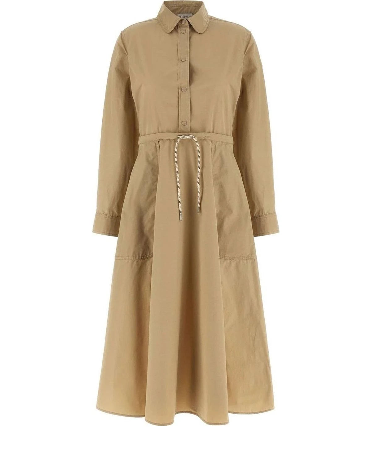 Moncler Dresse in beige, Polyester