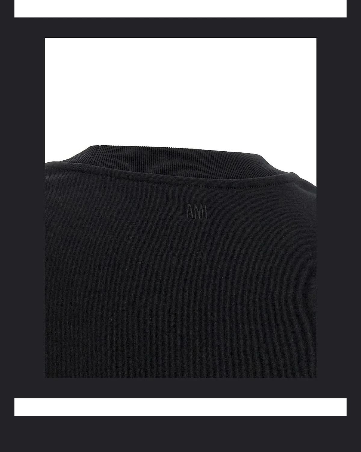 Ami Paris T-Shirt in black, Cotton — view 4