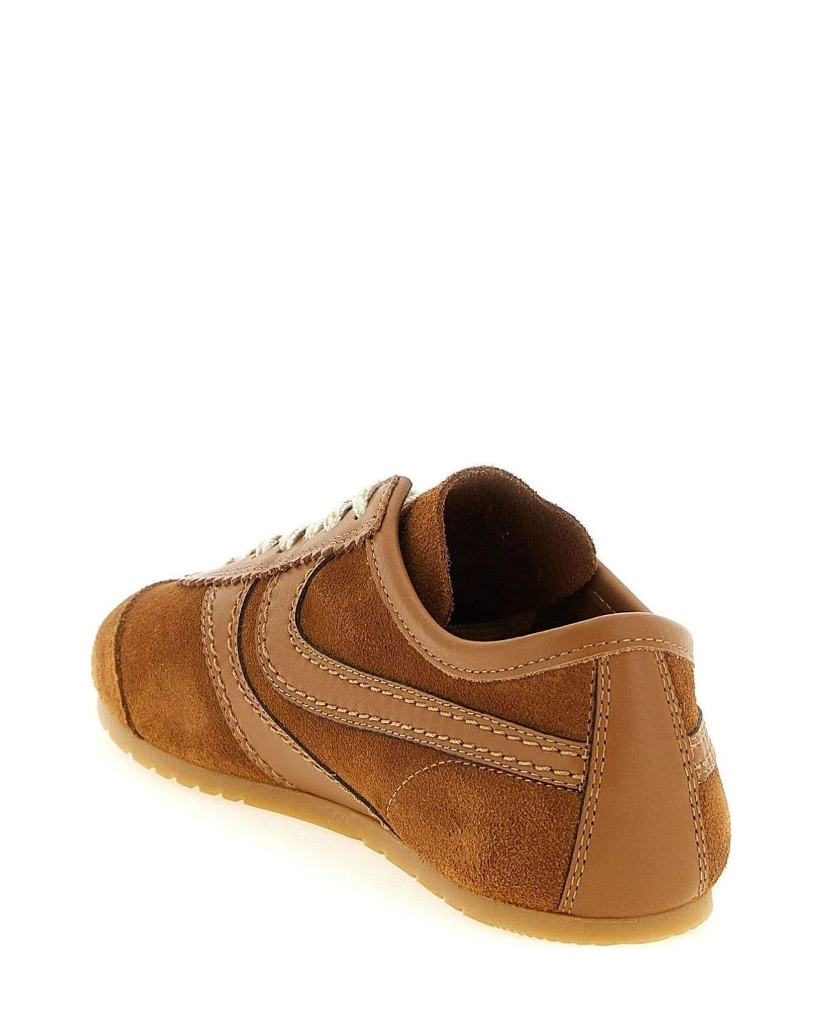 Dries Van Noten Sneakers in brown, Calfskin Leather — view 3