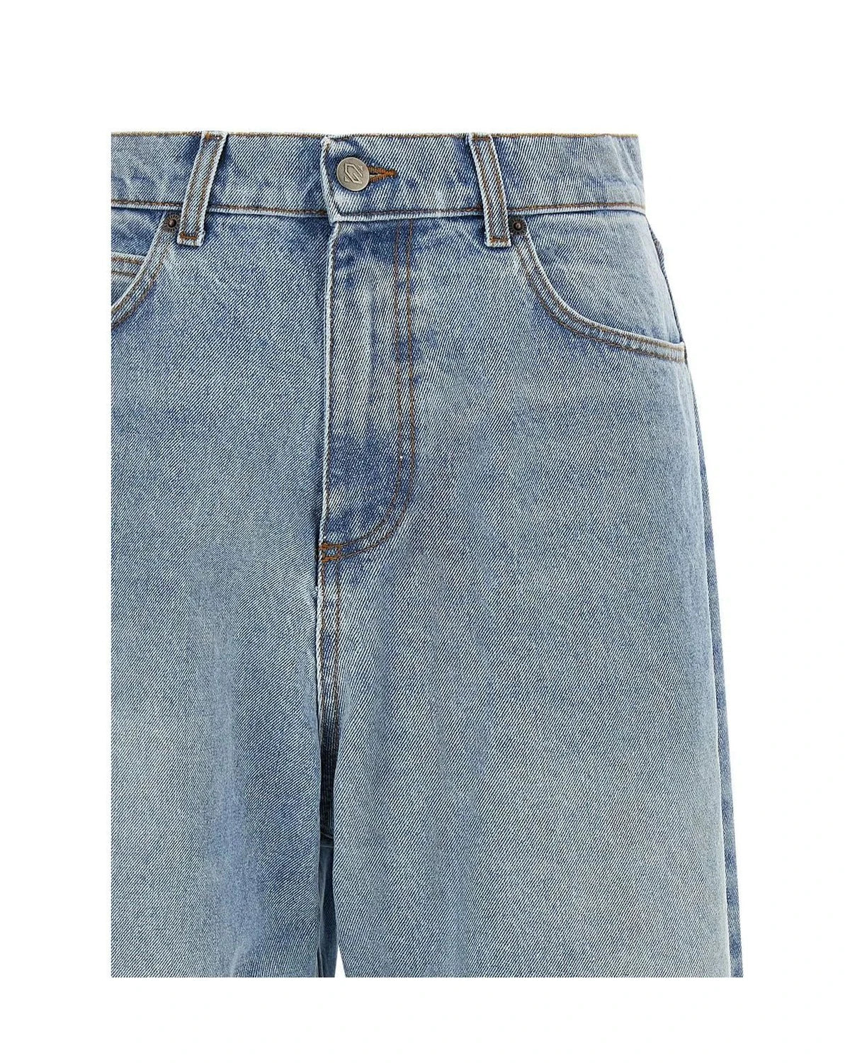 Giuseppe Di Morabito Denim Short in multicolor, Cotton — view 4