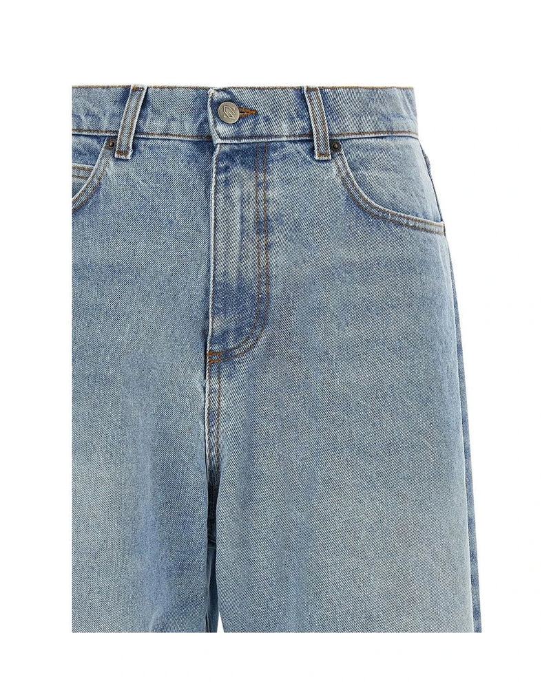 Giuseppe Di Morabito Denim Short in multicolor, Cotton — view 4