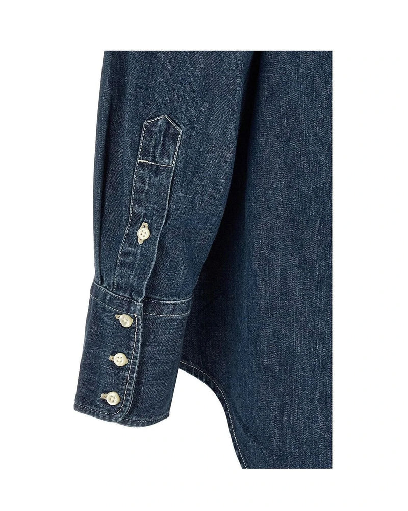 Polo Ralph Lauren Dress Shirt in blue — view 4