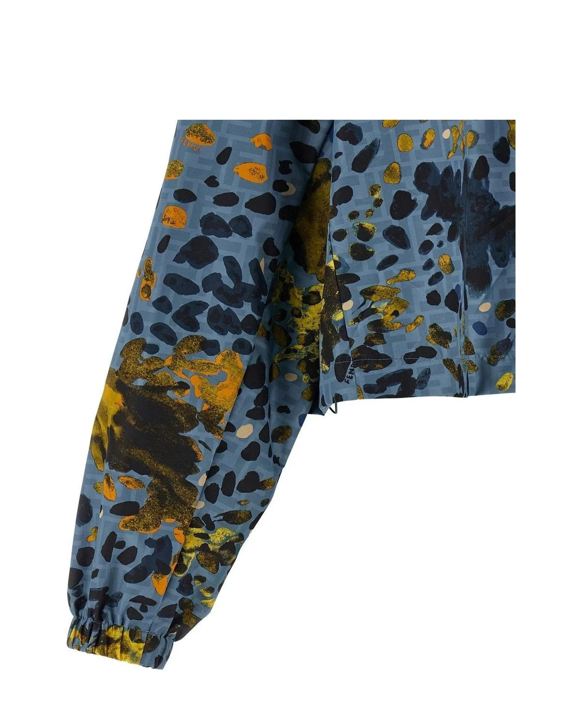 Fendi Windbreaker in blue, Polyester — view 5
