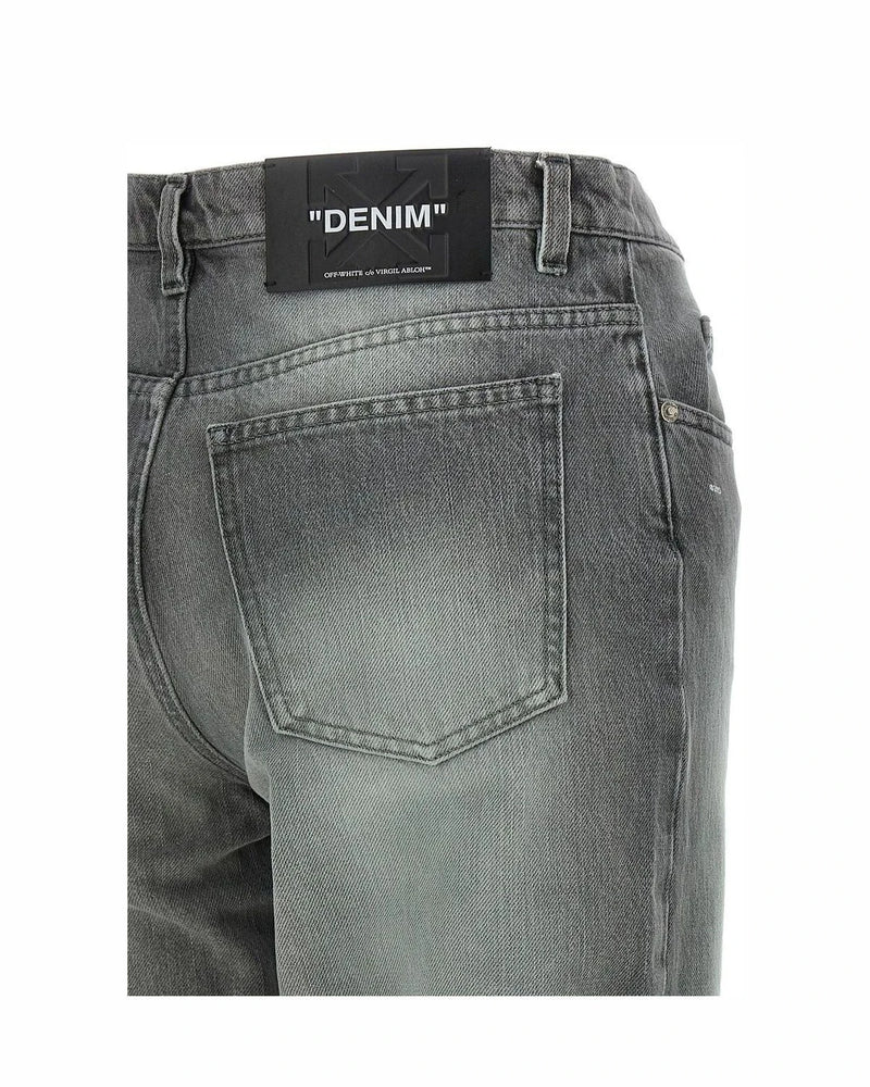 Off-White Jean in gray — view 4