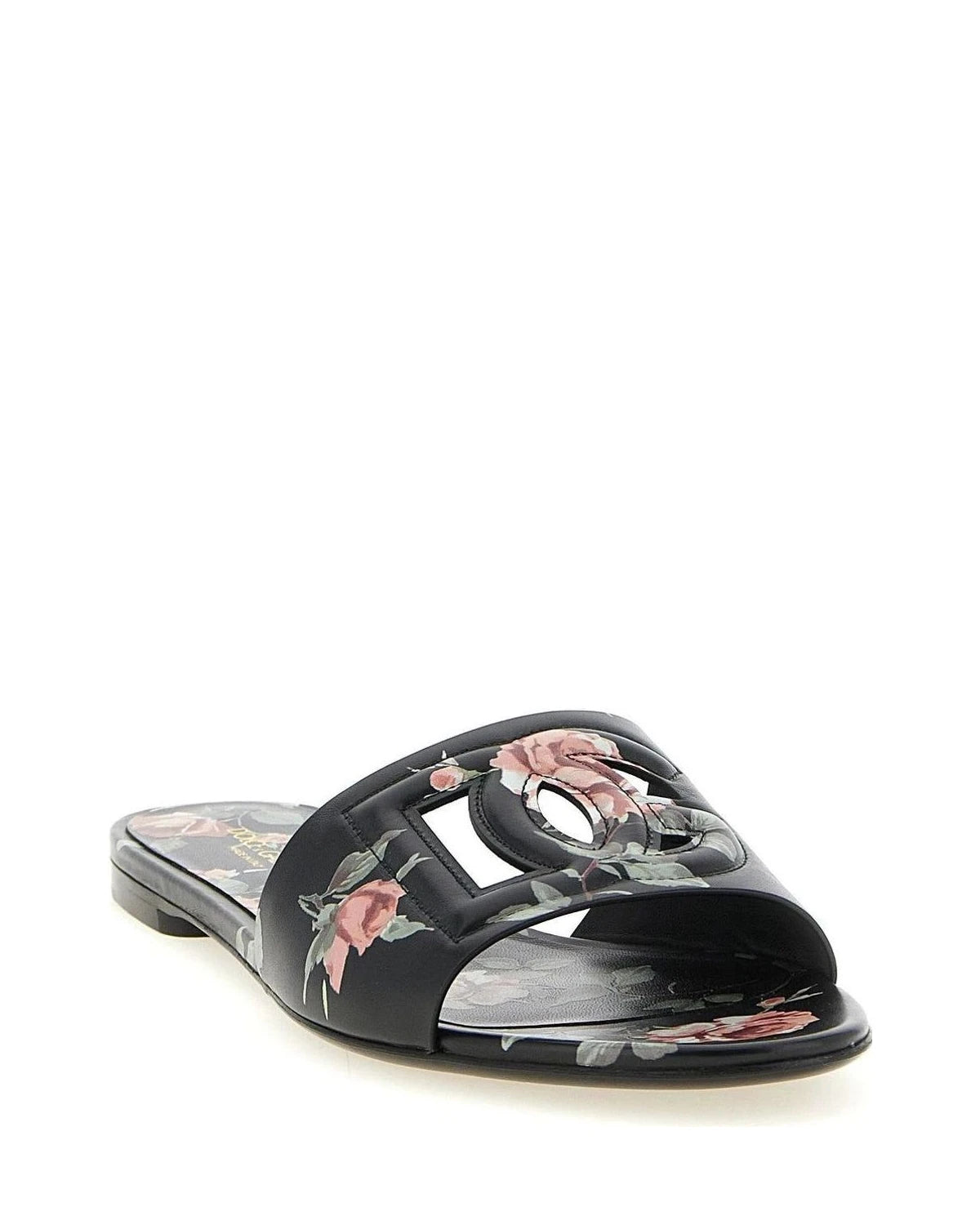 Dolce & Gabbana Sandals in black, Calfskin Leather — view 2