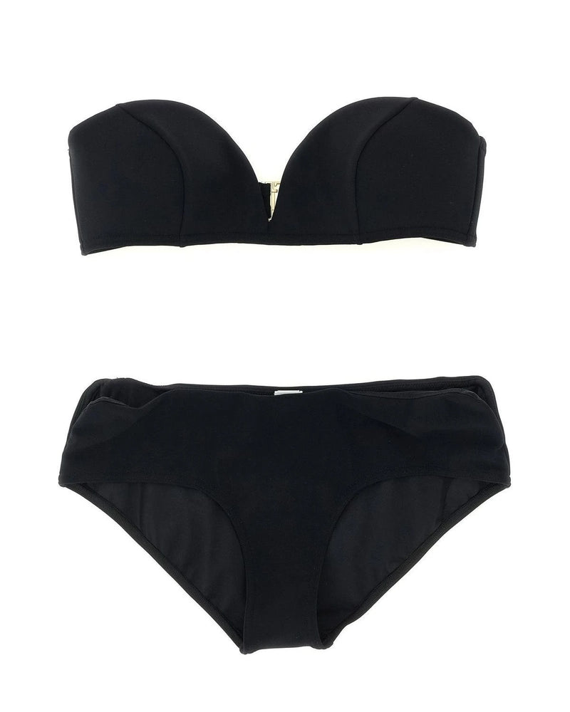 Zimmermann Classic Bikini in black, Polyamide