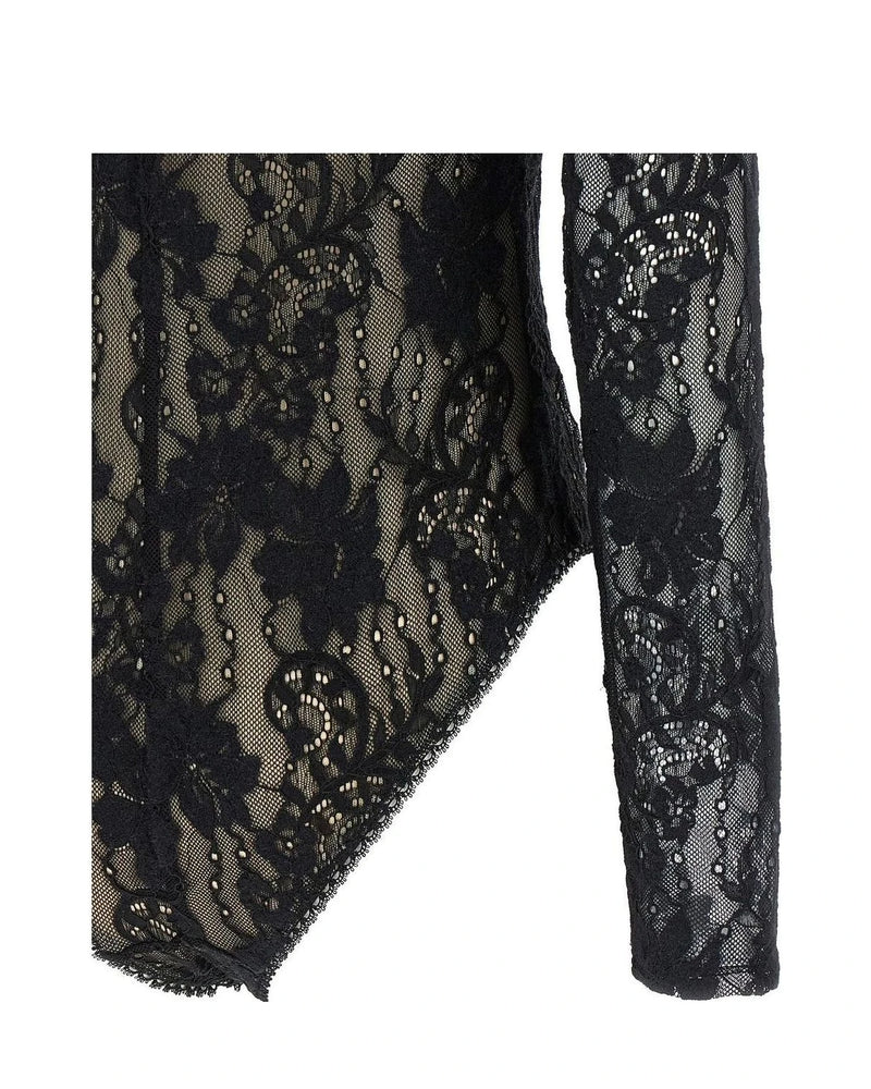 Zimmermann Bodysuit in black, Polyamide — view 4