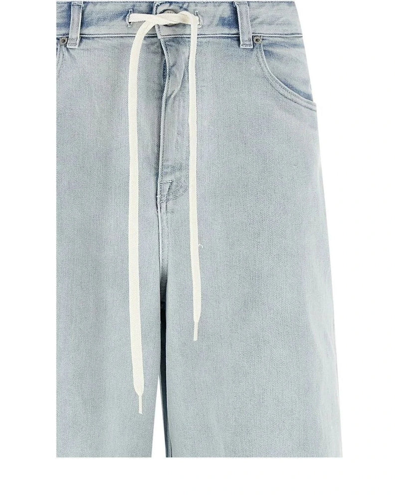 MM6 Maison Margiela Jean in blue — view 3