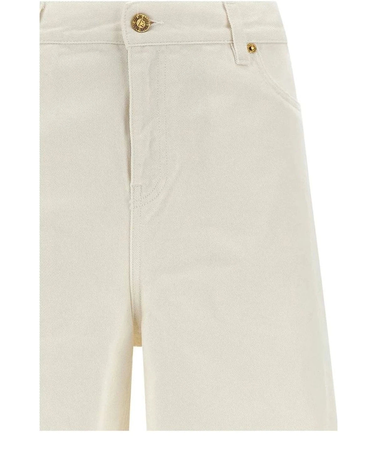 Golden Goose Jean in white, Cotton — view 3