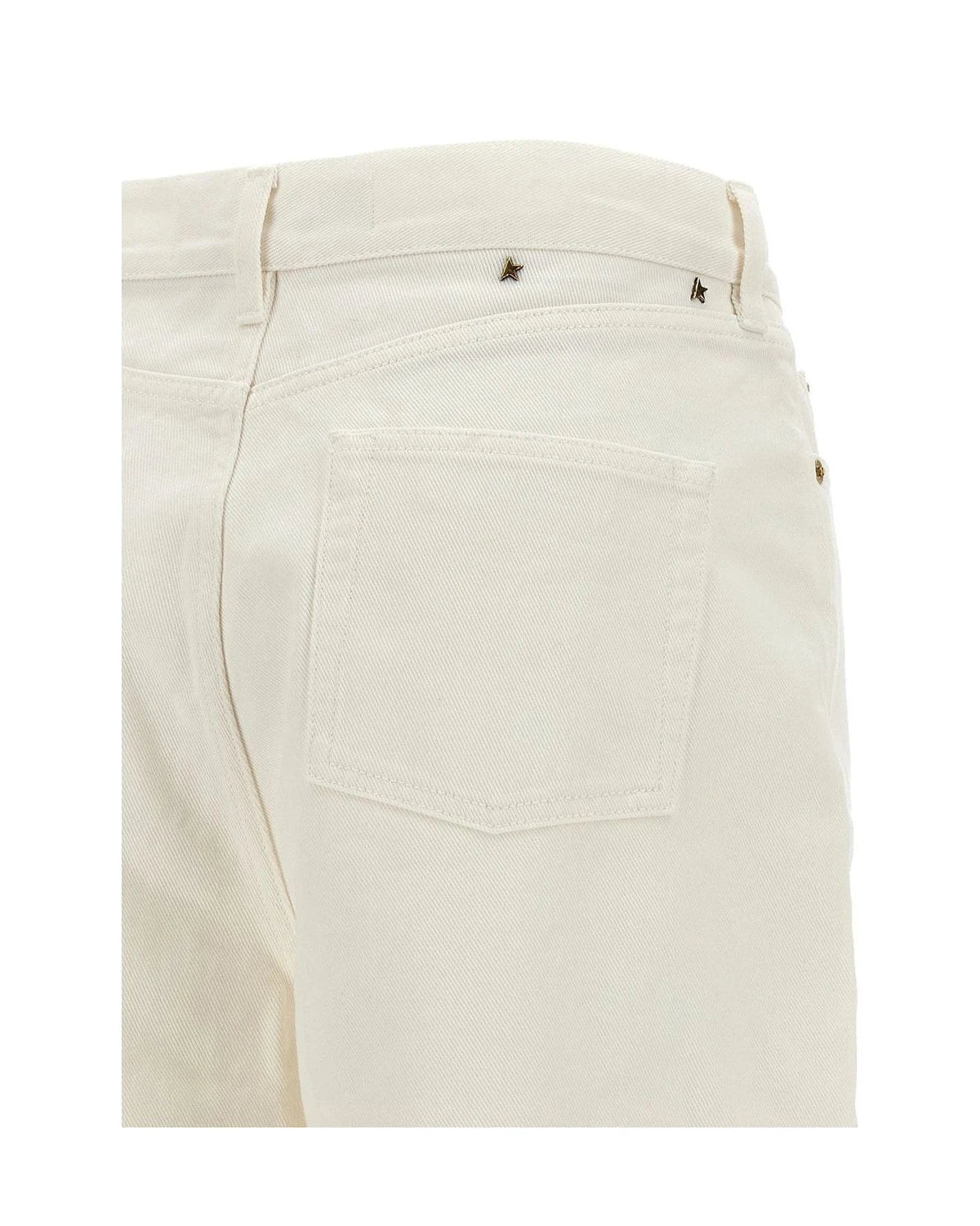 Golden Goose Jean in white, Cotton — view 4