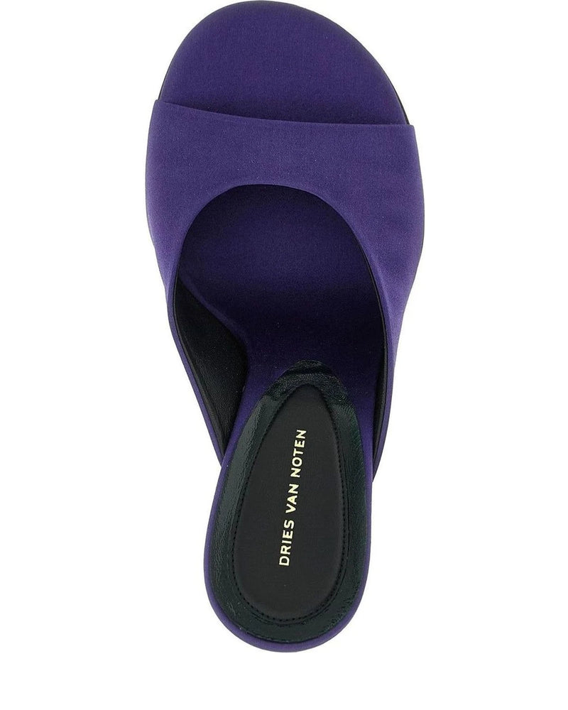 Dries Van Noten Heels in purple — view 4