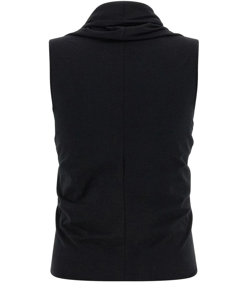 Rick Owens Tank Top in black — view 2