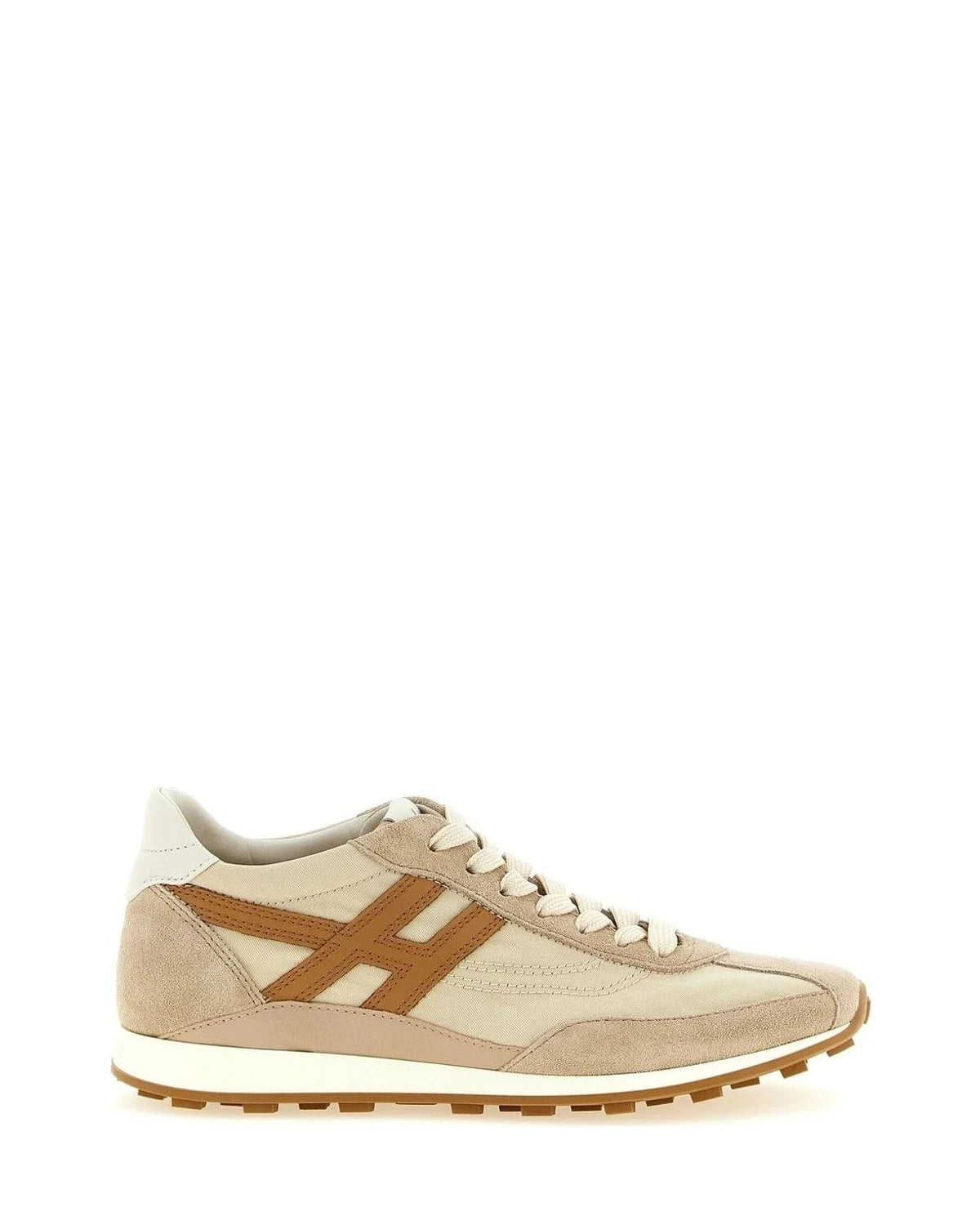 Hogan Athletic Shoes in beige, Polyamide