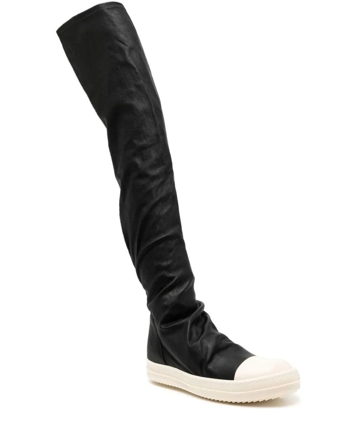 Rick Owens Boots in black, Cotton — view 2