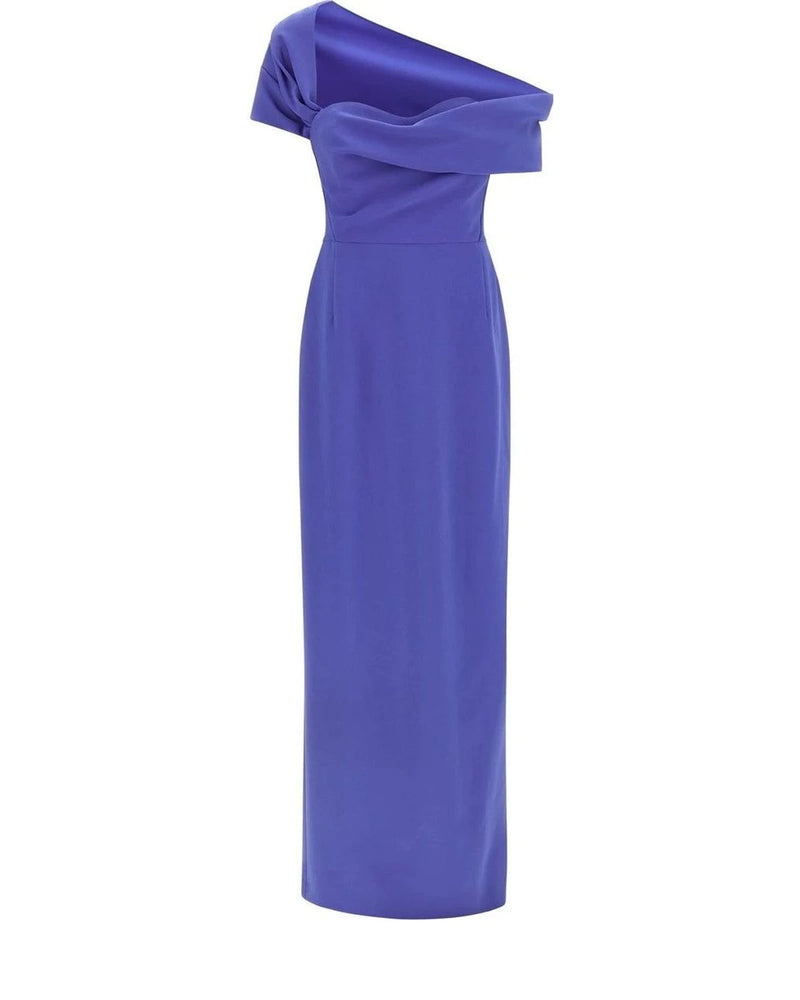 Carolina Herrera Dresse in blue, Polyester