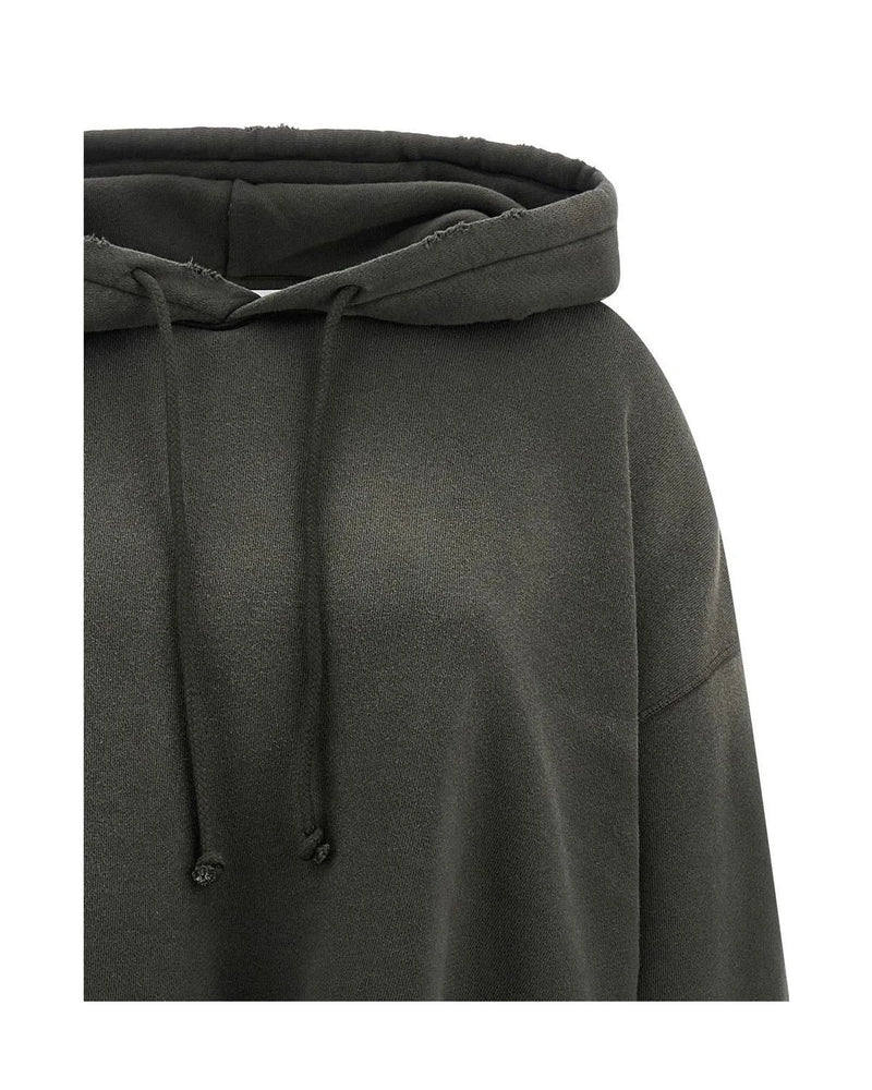 Golden Goose Hoodie in gray, Cotton — view 3