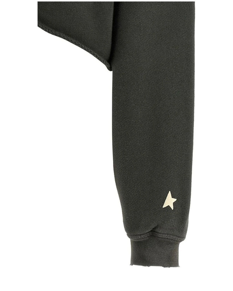 Golden Goose Hoodie in gray, Cotton — view 4