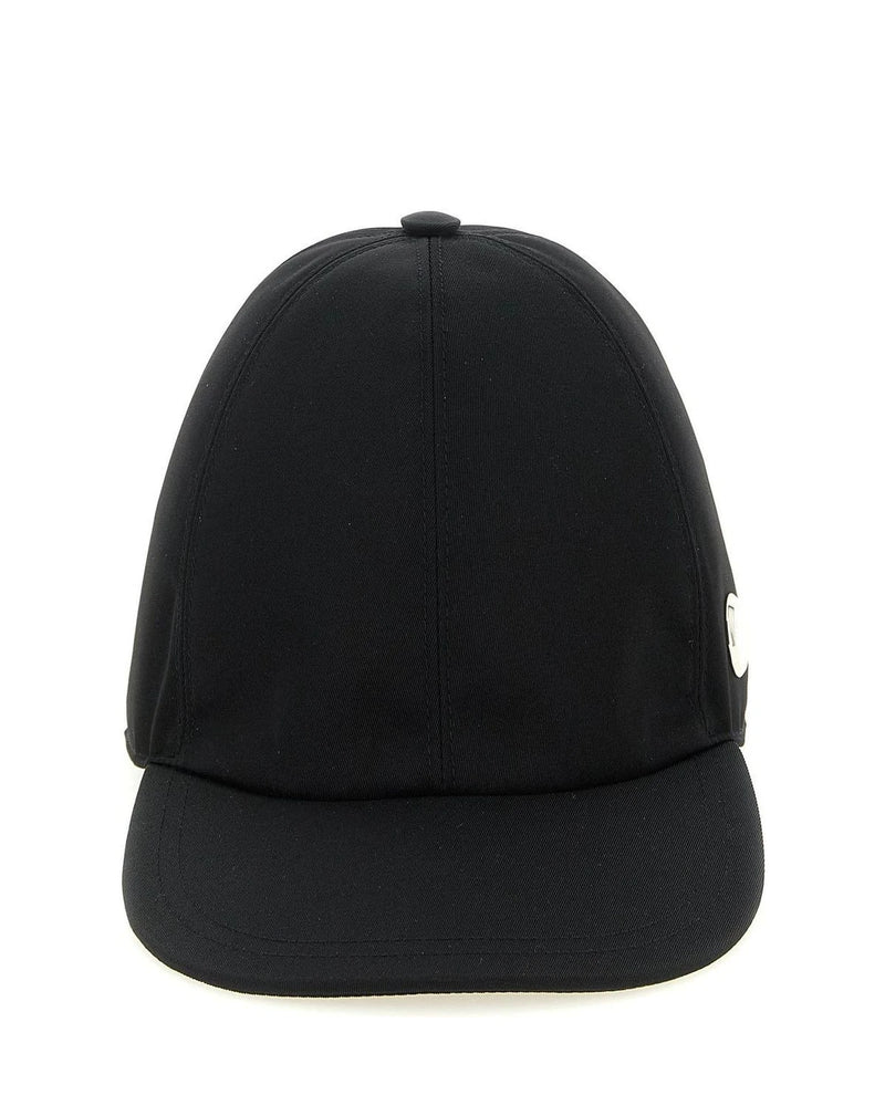 Stella McCartney Baseball Cap in black, Cotton