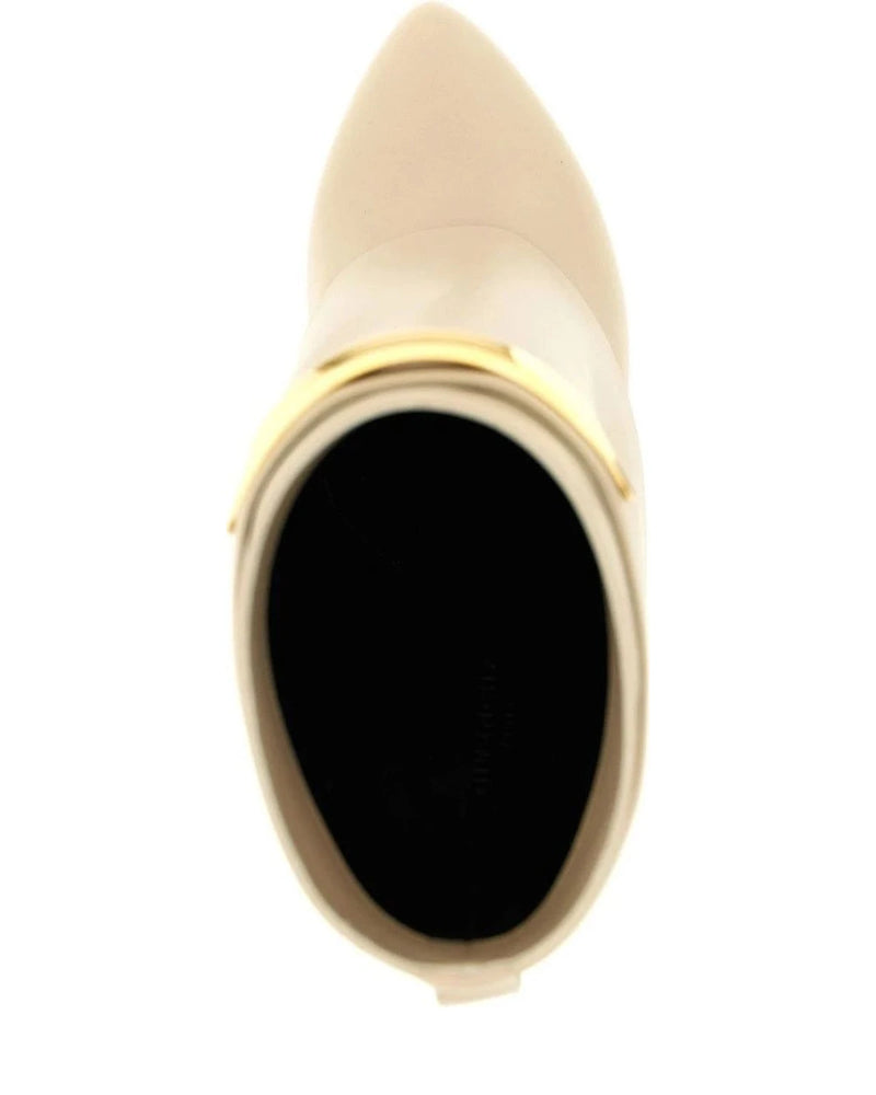 Givenchy Boots in beige, Calfskin Leather — view 4