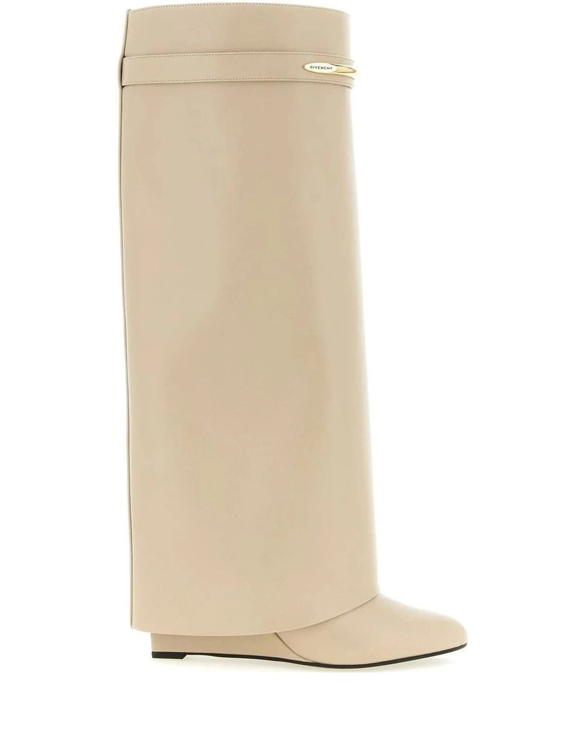 Givenchy Knee High Boots in beige, Calfskin Leather