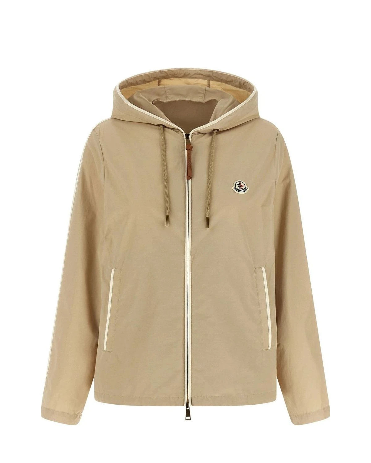 Moncler Windbreaker in beige, Polyester