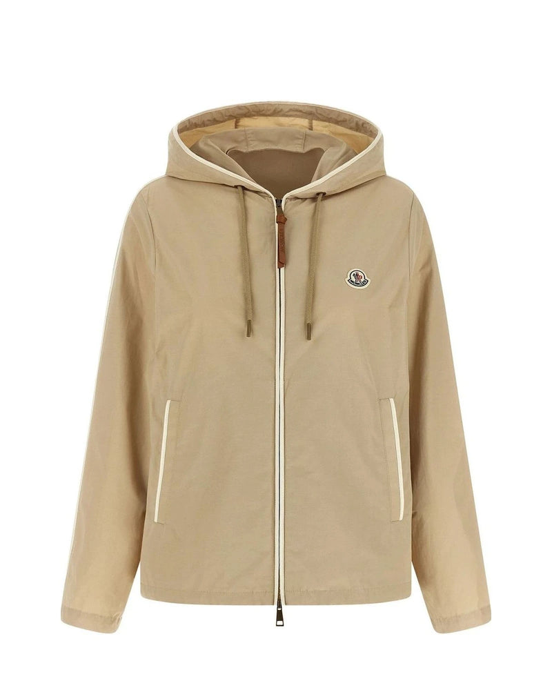 Moncler Windbreaker in beige, Polyester