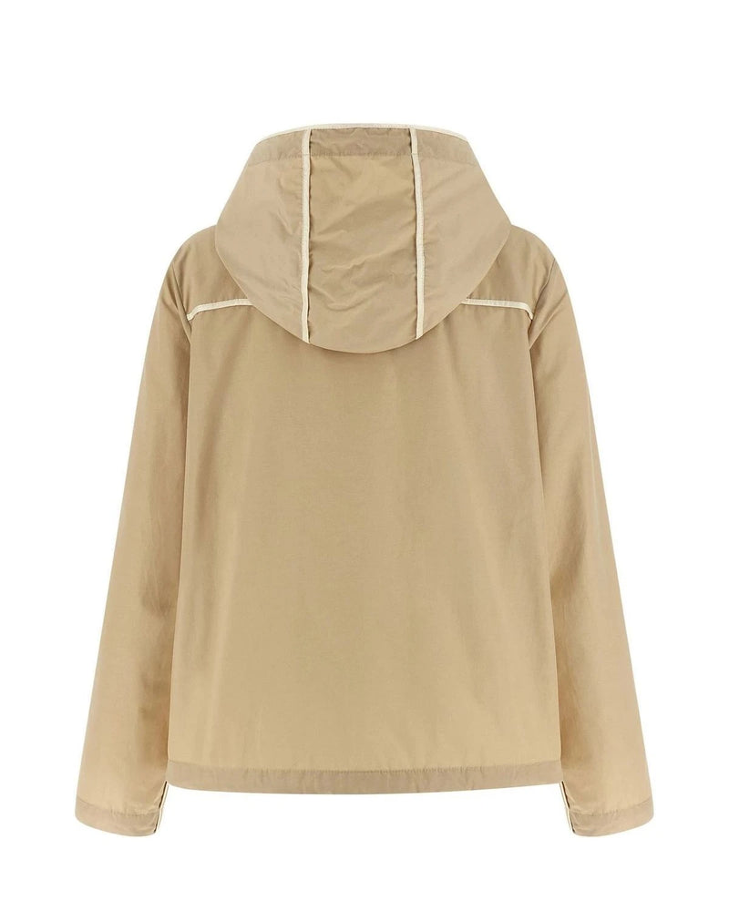 Moncler Windbreaker in beige, Polyester — view 2