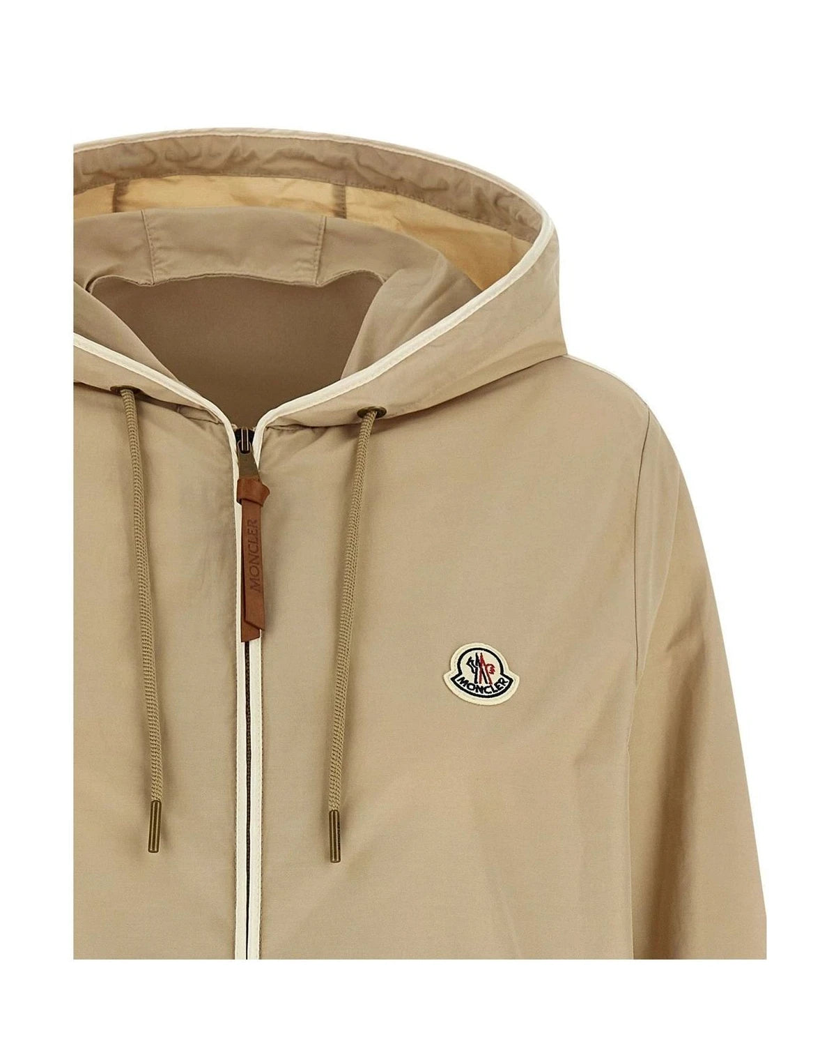 Moncler Windbreaker in beige, Polyester — view 4