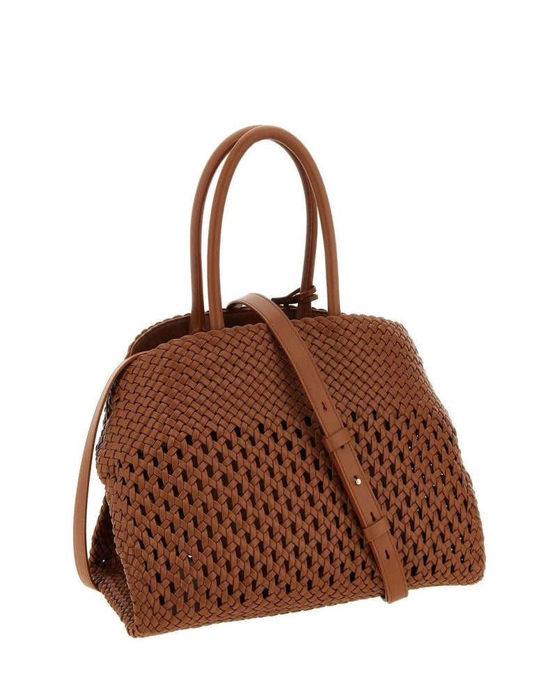 Ferragamo Satchel Bag in brown, Calfskin Leather — view 2