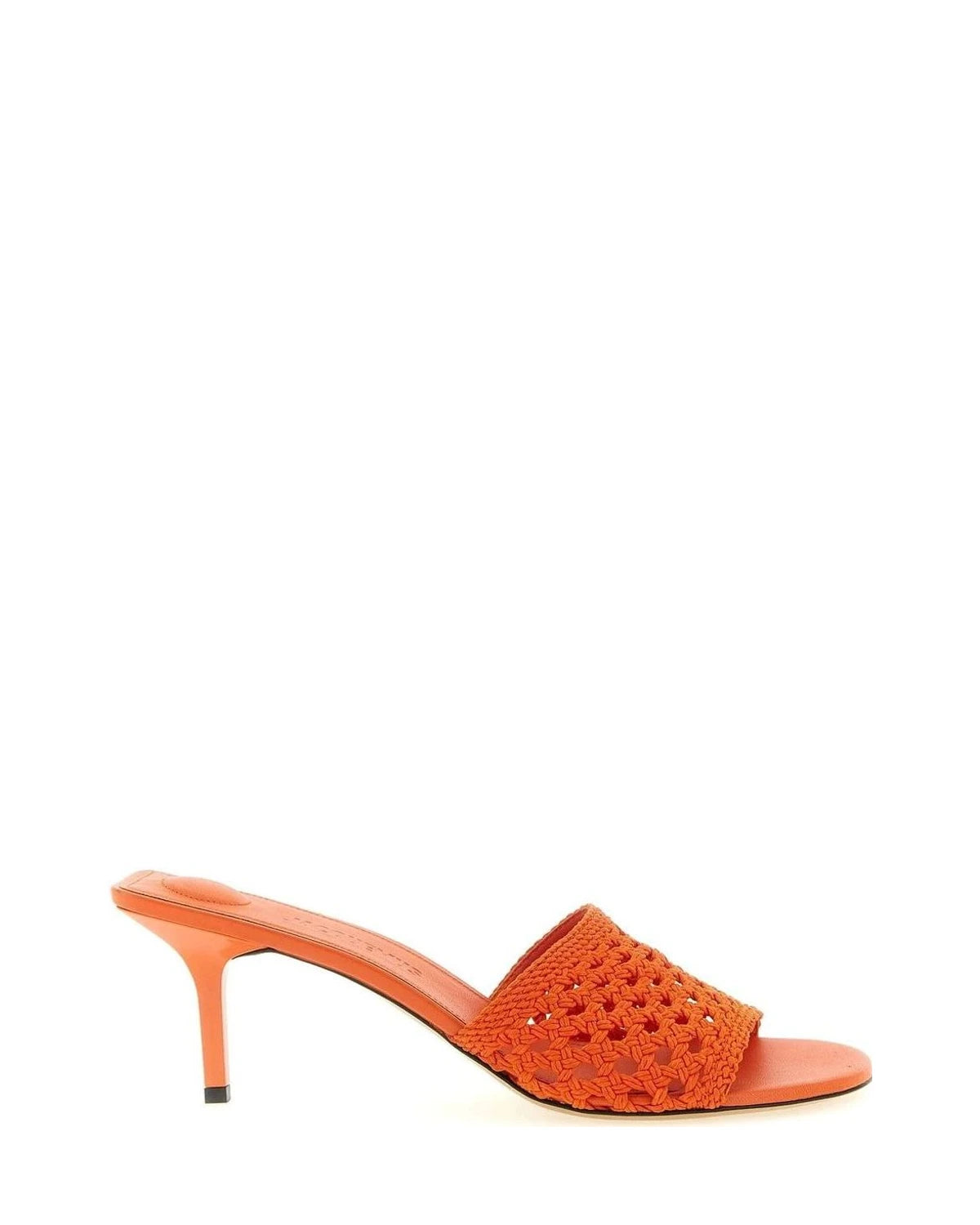 Jacquemus Sandals in orange, Polyester