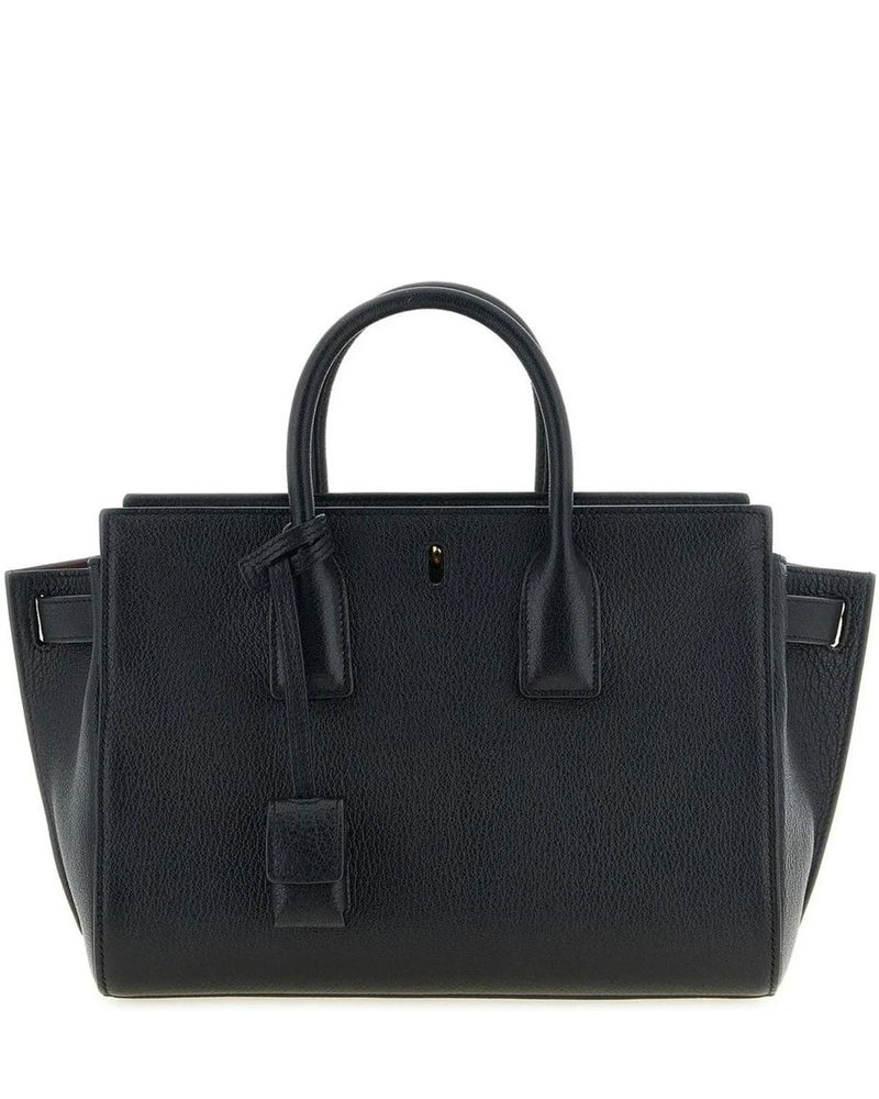 Saint Laurent Satchel Bag in black, Goat Leather